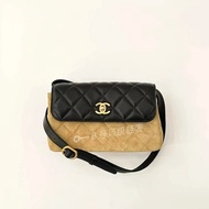 [C Home] 26A Diamond Pattern Flap Bag AS4677 Horizontal