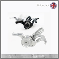 Union Jack External 5 speed 7 speed Shifter 44g Trifold Thumb Shifter right side