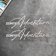 Zontes สติกเกอร์สะท้อนแสงโลโก้สำหรับ Zontes 368G 310X1 310V 310R 310T 310X อุปกรณ์เสริมรถจักรยานยนต์