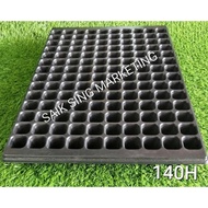 1 pcs 140 Hole Tray Seedling Tray Semaian Plastic Nursery Seed Germination