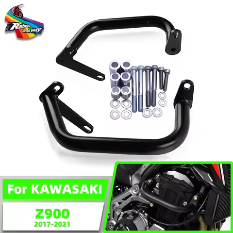 For Kawasaki Z900 14-24 Z 900 2017-2024 Motorcycle Engine Crash Bar Protetive Guard Protector Bumper