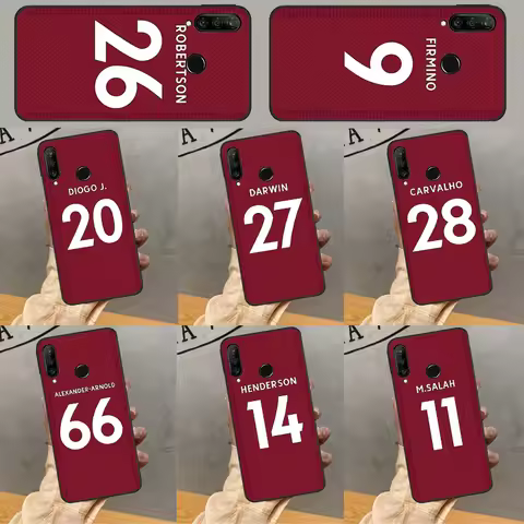 Cool Football Player Lucky number For Huawei P40 P20 P30 Lite P60 Pro Nova 10 9 SE 5T 12i 12s 11i Y9
