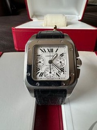 Cartier Santos XL 100 Chrono Automatic Chronograph. Rolex Omega  IWC Chanel