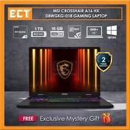 MSI Crosshair A16 HX D8WFKG-019 / GKG-018 Gaming Laptop (R9-8940HX 5.30GHz,1TB,16GB D5,RTX5060/5070 