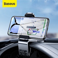 Baseus Dashboard Car Phone Holder 360 Degree GPS Navigation Universal Phone Holder Stand in Car for iPhone Xiaomi Samsung Huawei Phone Clip Mount Bracket