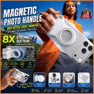 New Magnetic Phone Camera Grip Universal Magsafe Compatible For iPhone Android Selfie Photography Ti