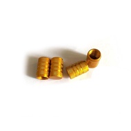 4pc universal aluminum alloy wheel tire valve stem dust cap