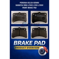 Perodua Kelisa Kenari / Daihatsu Mira L700s L710s L700v Front Brake Pad (D0038)