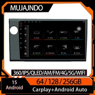 MUJAJNDO for honda brv 2015-2021 android15 64 128 256GB 9inch voice command carplay IPS QLED android