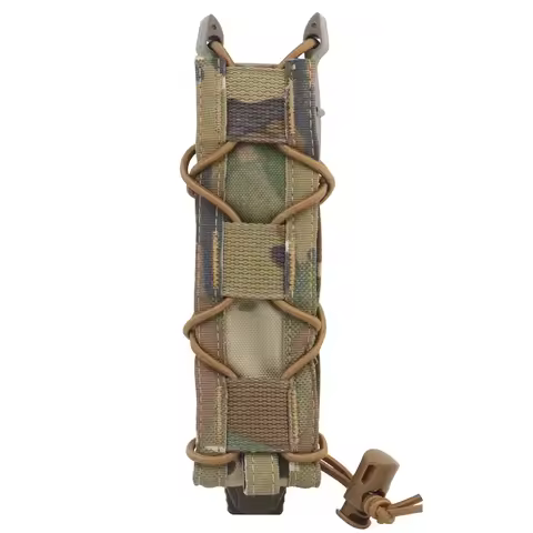 Tiger Type Long Mag Pouch for MP5 MP7 MP9 MP10 Tactical Airsoft Pistol Extended Magazine UMP9 UMP40 