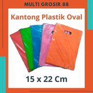 MG88 Oval Plastic Bags for Online Shops 15 x 22 Cm, contents 100 sheets