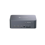 iDock C10 KVM Switch Docking Station USB-C w/ USB 3.0 4K Dual Monitor Design for Laptop (60W PD) & D