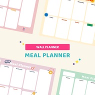 Weekly Meal Planner - Wall Planner