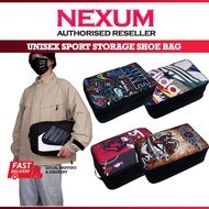 Travel Shoes Pouch Bag Nylon Mesh Light Weight Organizer Portable Storage Sports Shoe Beg Kasut 旅行鞋袋