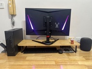 全新原箱貨➕螢幕增高架  🎮180Hz 2K電競款🎮 Japan  GAMING MONITOR 27" 2K 180Hz FreeSync HDR RGB Light 27顯示器27 27 moni