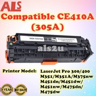 HP 305A / CE410A Black Compatible Colour Toner For HP LaserJet Pro 300 / Pro 400 / M351 / M351 / M35