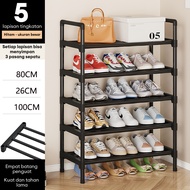 LG Rak Sepatu 7/6/5/4/3 Tingkat Gantungan Payung Rak Sepatu Portable Tempat Sepatu Sandal Serbaguna