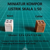 AN - Miniatur Maket Kompor Listrik / Oven / Stove Skala 1:50