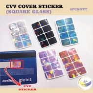 SQUARE CVV COVER STICKER FOR CREDIT/DEBIT CARD