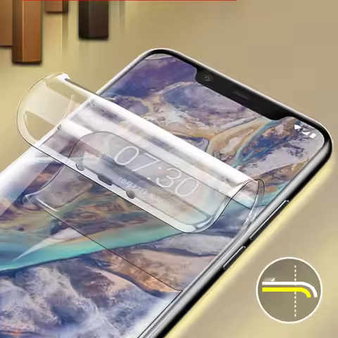 Hydrogel Film For Nokia 6.1 8.1 7.1 5.1 2.1 3.1 Plus Nokia 2.2 3.4 4.2 Screen Protector Protective G