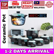 Ceramic Pot Cookware Clay Pot Clay Pot Soup Pot Periuk Tanah Liat Casserole Periuk Rendang Dessini P