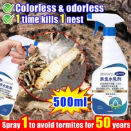 【Spray 1 to avoid termites for 50 years】500ml termite killer odorless & colorless, effective ant kil