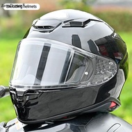 JaneDream Motorcycle Helmets Visor Helmet Lens Visor Plating Uv Protection Lens Faceshield for SHOEI
