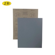 2B Waterproof Sand Paper Liha 400 Grit Sanding Papers Electro Coated Silicon Carbide SP400
