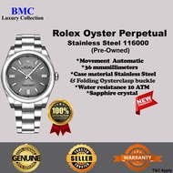 Rolex Oyster Perpetual 36Mm 116000 Stainless Steel Watch Steel(Pre-Owned)