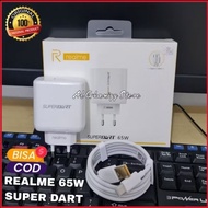Realme SUPER DART 65W Charger Original 100% Realme 65W USB Type C Charger
