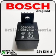 Ready Bosch Original Relay - 24v Leg 4 - Horn Relay / Lamp 24v -