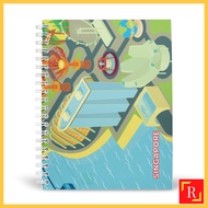 Spiral Notebook/Double Ring Notebook-(A4/A5 | Line/Blank | 80gsm)-Singapore 2|ROYCE PUBLISHING