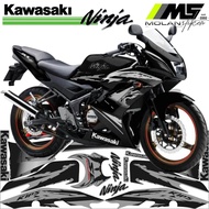 Decal Sticker Striping Variasi NINJA RR 150 New 2Tak 2012-2013-2014-2015-2016 Motif Ori NINJA RR SE