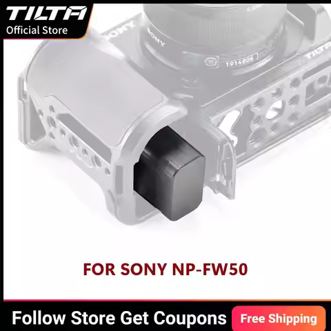 TILTA FW50 Camera Battery NP-FW50 NPFW50 Li-ion Battery for Sony ZV-E10 A7 A7R A7RII A7II A7SII A7S 
