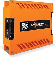 1-Ch.Vehicle Audio Bass Amplifier - 3000WRMS High-Powered Mono Bass Amp w/Subsonic Filter and Low Pa