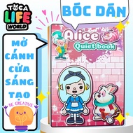 DIY toys for girls, Alice's house, Toca Boca collage toys for girls