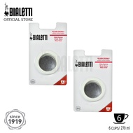 อะไหล่ Bialetti ซีลยางและแผ่นกรองอลูมิเนียม ขนาด 6 CUPS  2 ชิ้น [BL-0800040-2]