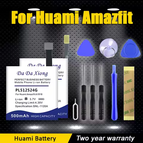 New PL322728V Battery For Huami AMAZFIT GTS GTR 2 3 4 T-rex Verge A1805 A1602 A1914 A1928 A2010 PL38