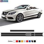 Edition 1 Car Hood Decal Side Stripes Skirt Sticker For Mercedes Benz E Class W212 S212 A207 C207 E6