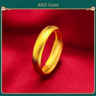 Emas 916 Wanita Cincin Minimalis Fesyen Korea untuk Wanita Ring 24K Gold Plated Korean Gold 916 Bang