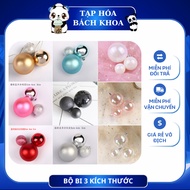 SET OF 3 PLASTIC BALLS, size 3x4x5cm, birthday cake decoration, cake decoration, decorative foam bal