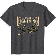 Children's T-Shirt P-38 Lighting WW2 Plane Aircraft Aviation Airplane T-Shirt