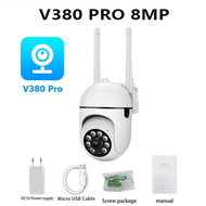 V380 Pro/YooSee 15MP 3 หน้าจอ CCTV Camera Full HD ซูมได้ไกล10เท่า 4G Sim Card/WiFi กล้องวงจรปิด360 O