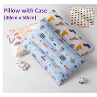 (30cm x 50cm) Children Pillow with (Removeable Pillow Case) Baby Pillow with Pillow Case (Removable 