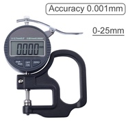 {hot} Flat Head Digital Caliper Gauge 0-25mm Thickness Gauge Digital Percentage Micrometer Film Cabl