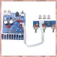 (ZVET) TDA2030 15W+15W+30W 2.1 Channel Amplifier Audio Board Subwoofer Amplifier Bass Output for Spe