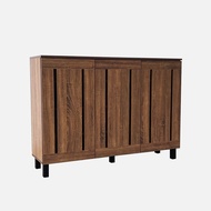 VHIVE Texas 1.2m Shoe Cabinet - 120cm Shoe Rack Storage Cupboard Cabinet Ventilation