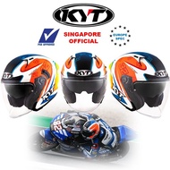 KYT NFJ Isaac Vinales Replica Matt Finish PSB Approved Helmet