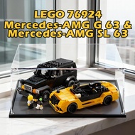 Display Box & Storage Organizer Transparent 透明收纳盒 untuk Figure Labubu LEGO 76924 Mercedes AMG F1
