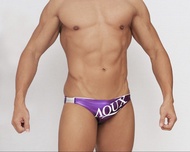 Aqux 紫色三角泳褲